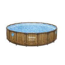 Bestway 56977 above ground pool Framed pool Round 23062 L Brown