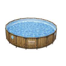 Bestway 56977 above ground pool Framed pool Round 23062 L Brown