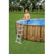 Bestway 56977 above ground pool Framed pool Round 23062 L Brown