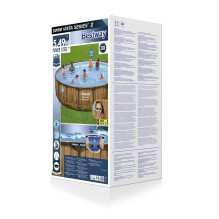 Bestway 56977 above ground pool Framed pool Round 23062 L Brown