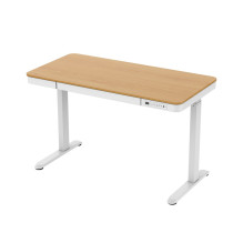 Tuckano Electric height adjustable desk ET119W-C white / oak