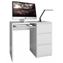 Topeshop LIMA RIGHT WHITE MAT computer desk White