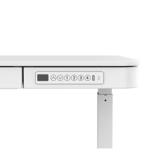 Tuckano Electric height adjustable desk ET119W-C BI white