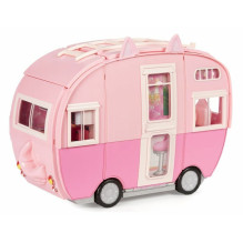 Caravan for dolls NOW! THAT'S IT! THAT'S IT! SURPRISE KITTY-CAT CAMPER 575672 Pink