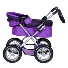 Lėlių vežimėlis BAYER Design 13112AA Madinga sodri violetinė