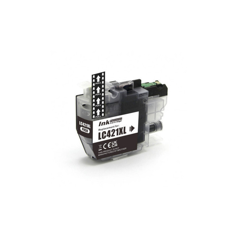 Compatible cartridge Brother LC421XL Black 