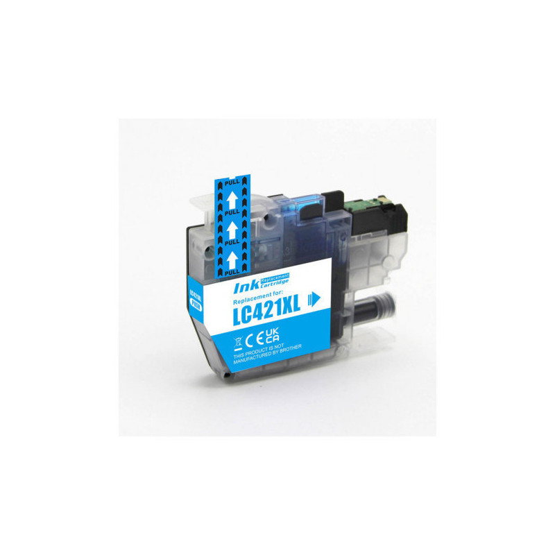 Compatible cartridge Brother LC421XL Cyan 