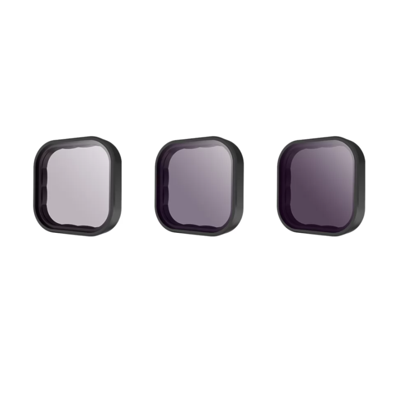 Lens filter set ND 8/ 16/ 32 Telesin for GoPro Hero 9 / Hero 10 / Hero 11 / Hero 12 (GP-FLT-902)