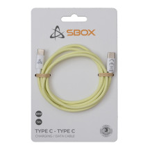 Sbox Type C - Type C M / M 1m yellow TYPEC-1-Y