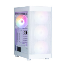 Zalman i4 TG White, ventiliatorius RGB x4