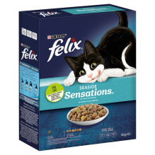 PURINA Felix Seaside Sensations Salmon - sausas kačių maistas - 1kg