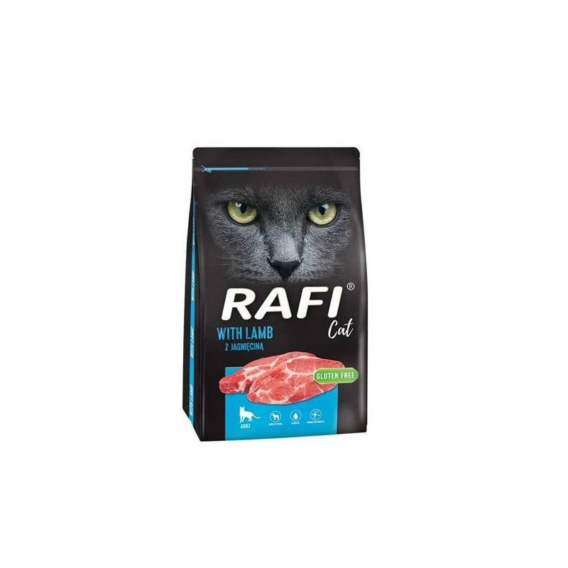 DOLINA NOTECI Rafi Cat su ėriena - Sausas kačių maistas - 7 kg