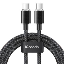 Laidas iš USB-C į USB-C Mcdodo CA-3670, 100 W, 1,2 m (juodas)