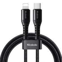 USB-C laidas prie žaibo Mcdodo CA-5630, 36 W, 0,2 m (juodas)