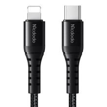USB-C laidas prie žaibo Mcdodo CA-5630, 36 W, 0,2 m (juodas)