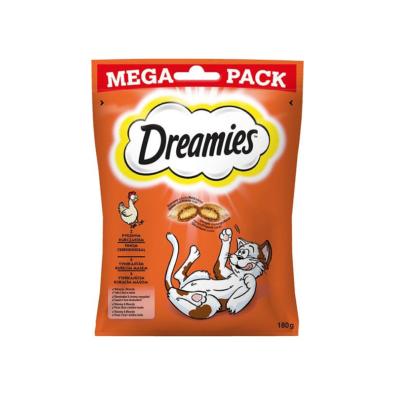 Dreamies 4008429092008 dog / cat treat Snacks Chicken 180 g