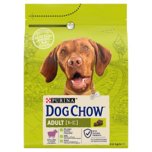 DOG CHOW ADULT Ėriena 2,5 kg