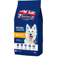 Butcher's Pet Care 5011792002061 sausas maistas šunims 15 kg suaugusių vištų