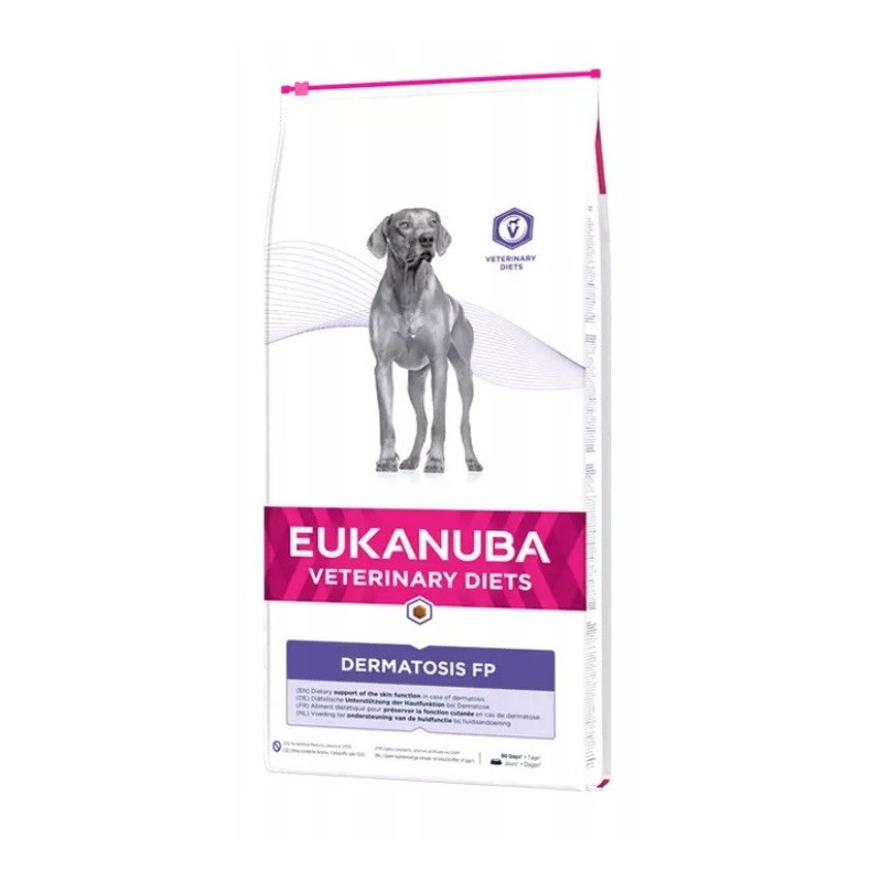 Eukanuba Dermatosis FP šunims 12 kg Suaugusios žuvys