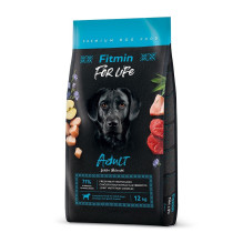 FITMIN For Life Adult didelės veislės - sausas šunų maistas - 12 kg