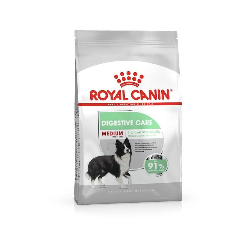 ROYAL CANIN CCN Medium Digestive Care - sausas šunų maistas - 3 kg