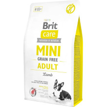 BRIT Care Mini Grain Free Adult Lamb - sausas šunų maistas - 2 kg