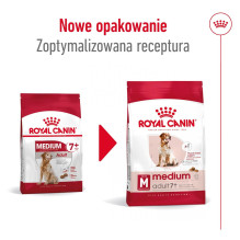 ROYAL CANIN Medium Adult 7+ - sausas šunų maistas - 15 kg