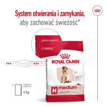 ROYAL CANIN Medium Adult 7+ - sausas šunų maistas - 15 kg