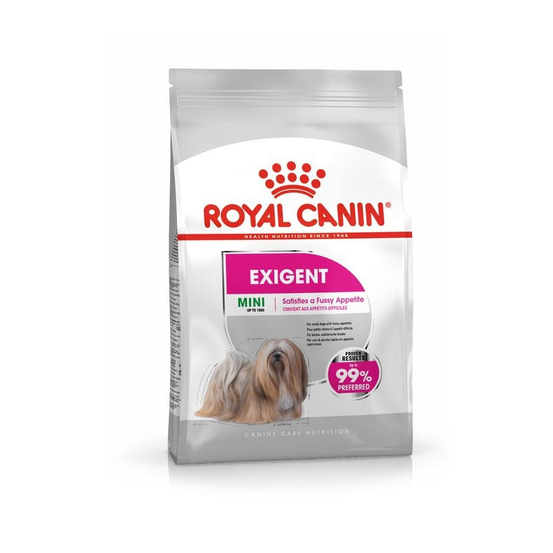 ROYAL CANIN Mini Exigent - sausas maistas įnoringiems šunims - 1kg