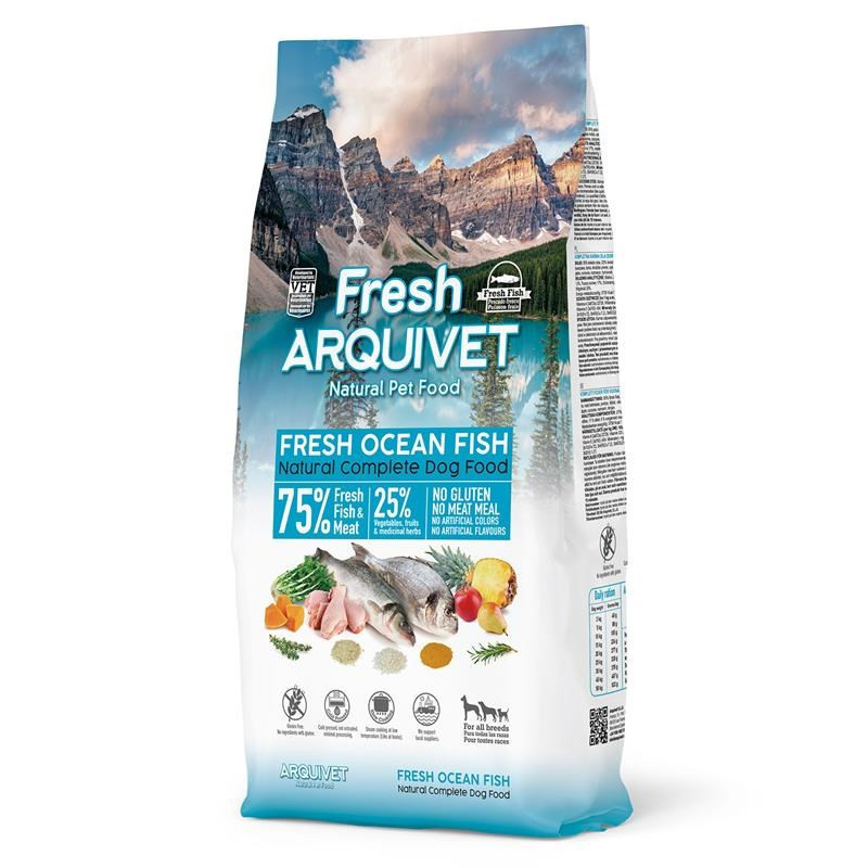 ARQUIVET Fresh Ocean Fish - sausas šunų maistas - 10 kg