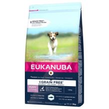 EUKANUBA Grain Free Puppy Small / Medium Breed Ocean Fish - dry dog food - 3 kg