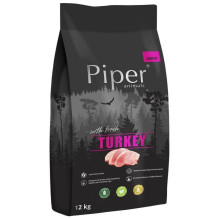 DOLINA NOTECI Piper Junior su kalakutiena - sausas šunų maistas - 12 kg