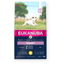 Eukanuba augantis šuniukas mažos veislės viščiukas 3 kg