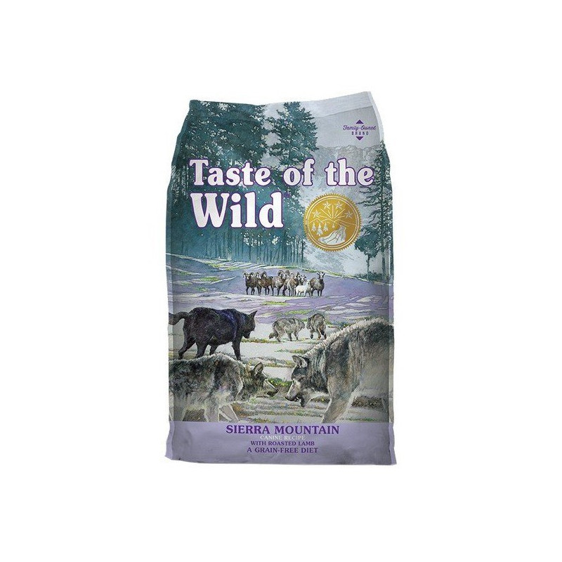 TASTE OF THE WILD Sierra Mountain - sausas šunų maistas - 12,2 kg