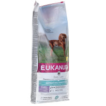 EUKANUBA Puppy Daily Care Sensitive Digestion - sausas šunų maistas - 12 kg