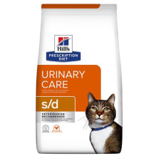 HILL'S PRESCRIPTION DIET Feline Urinary Care s/d Sausas kačių maistas Vištiena 3 kg