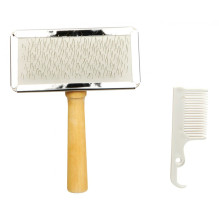 TRIXIE 2354 Silver, White, Wood Cat (animal) / Dog Brush