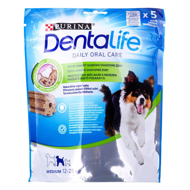 PURINA Dentalife Medium - Dantų užkandis šunims - 115g