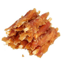 HILTON Chicken inserted with white rawhide stick - Dog treat - 500 g