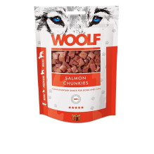 WOOLF Salmon Chunkies - skanėstas šunims ir katėms - 100 g
