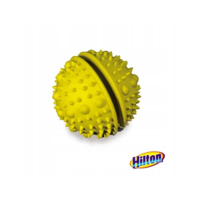 HILTON Spiked Ball 7,5 cm lino guma - Žaislas šuniui - 1 vnt