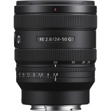 Sony FE 24-50mm F2.8 G (Black) | (SEL2450G)