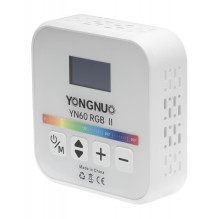 LED Šviestuvas Yongnuo YN60 RGB II WB (2500 K - 9900 K) (Baltas)