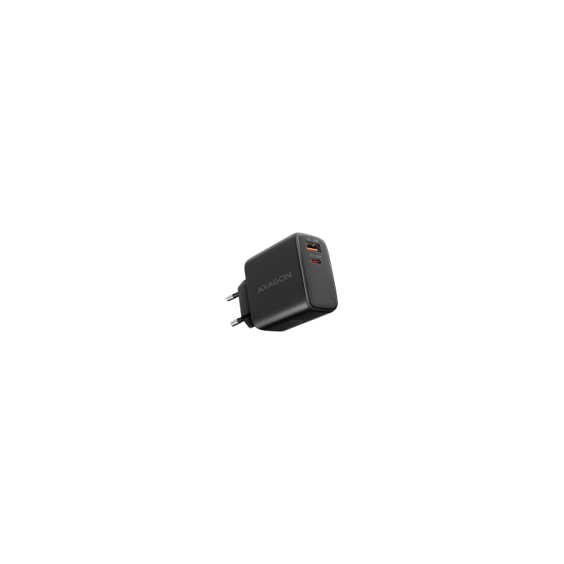 AXAGON ACU-PQ45 wall charger QC3.0,4.0/ AFC/ FCP/ PPS/ Apple + PD type-C, 45W, black