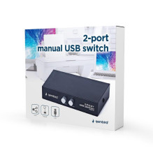 I / O SWITCH USB 2P / DSU-21 GEMBIRD