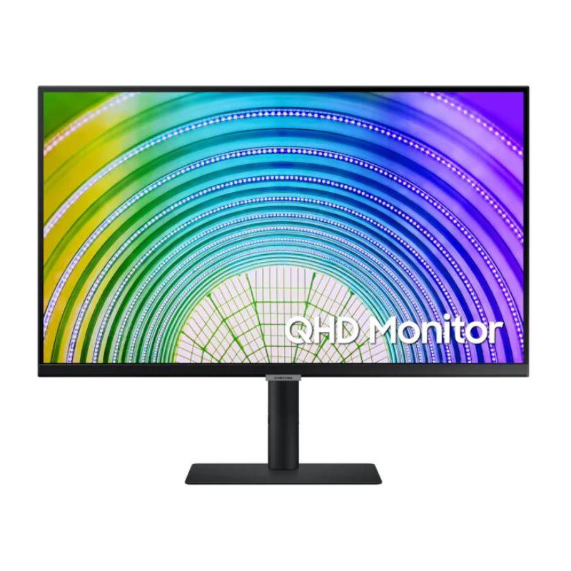 LCD Monitor, SAMSUNG, S27A600U, 27&quot;, Panel IPS, 2560x1440, 16:9, 75Hz, 5 ms, Swivel, Pivot, Height adjustable, Tilt
