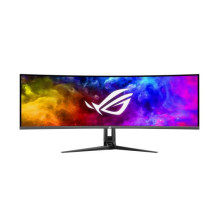 LCD Monitor, ASUS, PG49WCD, 49&quot;, Gaming / Curved, Panel OLED, 5120x1440, 32:9, 144Hz, Matte, 0.03 ms, Swivel, Heigh