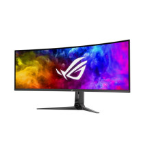 LCD Monitor, ASUS, PG49WCD, 49&quot;, Gaming / Curved, Panel OLED, 5120x1440, 32:9, 144Hz, Matte, 0.03 ms, Swivel, Heigh