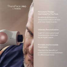 Therabody TheraFace PRO Ultimate Facial Health Device by - White - su laidžiu geliu