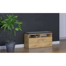 Topeshop RIVA SZAFKA ARTISAN shoe organizer Closed Oak